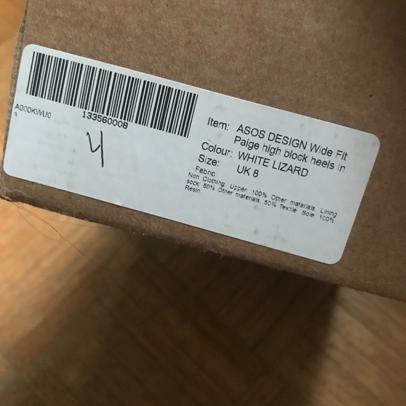 Chaussure à Talon ASOS Wide fit US10 - Picture 3 of 3